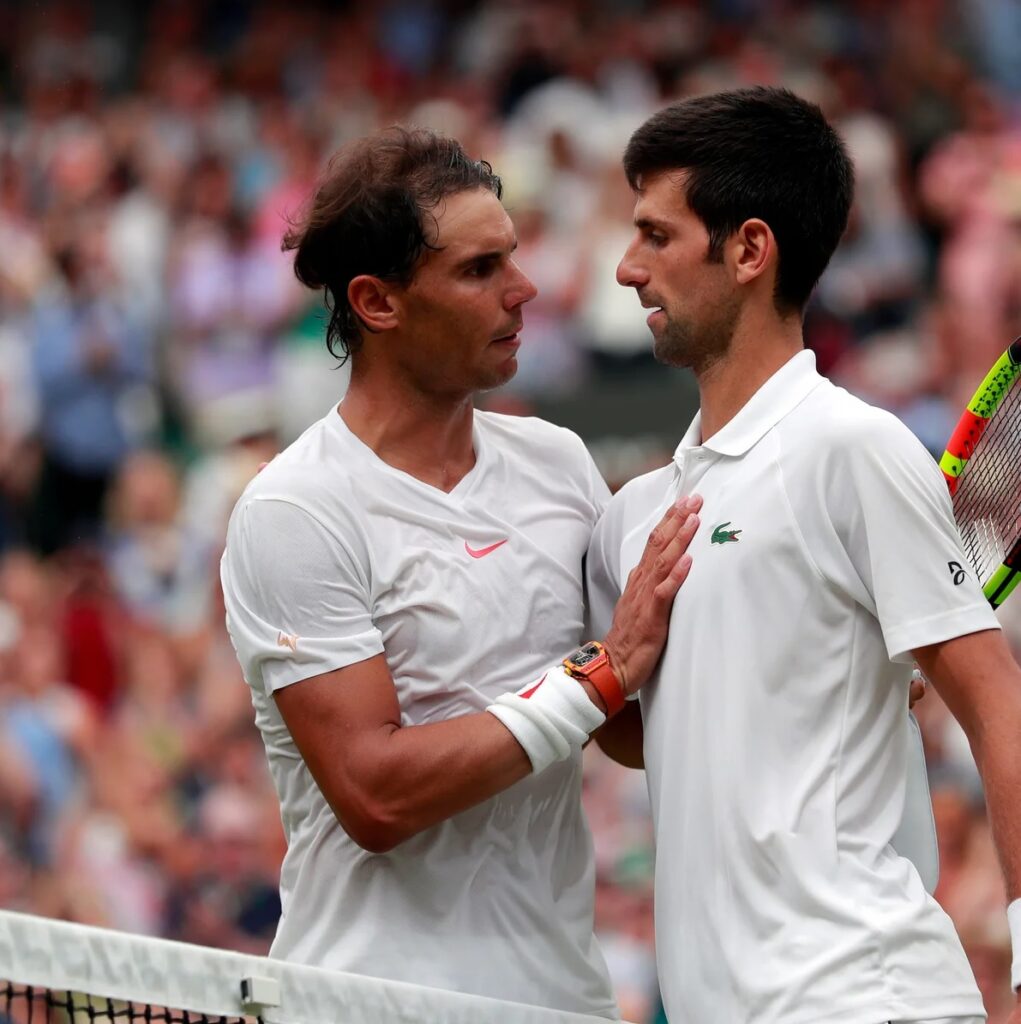 2018 Semifinal Djokovic def. Nadal (6-4, 3-6, 7-6, 3-6, 10-8)